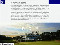 Sites similar to stonehamgolfclub.org.uk