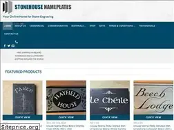 Sites similar to stonehousenameplates.com