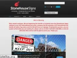 Sites similar to stonehousesigns.com