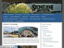 Sites similar to stoneledgehoa.com