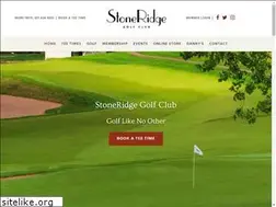 Sites similar to stoneridgegc.com