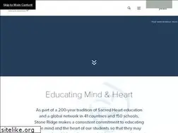 Sites similar to stoneridgeschool.org