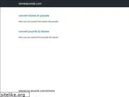 Sites similar to stonespounds.com