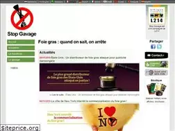 Sites similar to stop-foie-gras.com