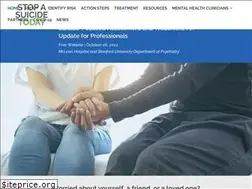 Sites similar to stopasuicide.org
