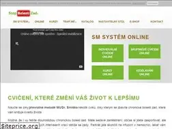 Sites similar to stopbolestizad.cz