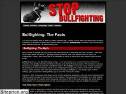 Sites similar to stopbullfighting.org.uk
