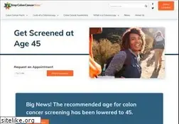 Sites similar to stopcoloncancernow.com