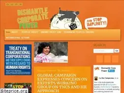 Sites similar to stopcorporateimpunity.org