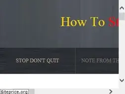 Sites similar to stopdontquit.com