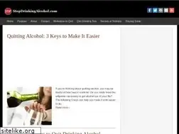 Sites similar to stopdrinkingalcohol.com