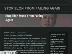 Sites similar to stopelonfromfailingagain.com