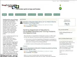 Sites similar to stopextortion.org
