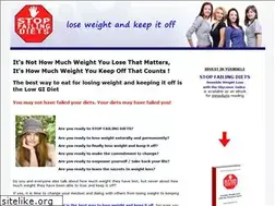 Sites similar to stopfailingdiets.com