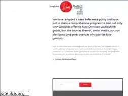 Sites similar to stopfakelouboutin.com