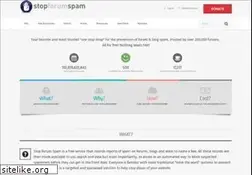 Sites similar to stopforumspam.com