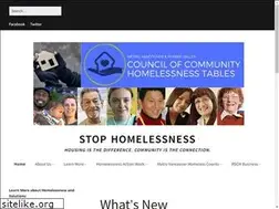 Sites similar to stophomelessness.ca