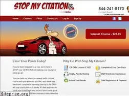 Sites similar to stopmycitation.com