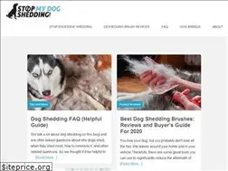 Sites similar to stopmydogshedding.com