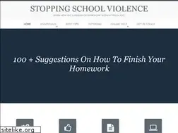 stoppingschoolviolence.com