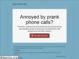 Sites similar to stopprankcalls.com