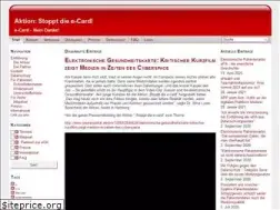 Sites similar to stoppt-die-e-card.de