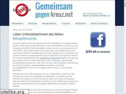 Sites similar to stopptkreuznet.de