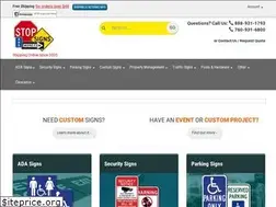 Sites similar to stopsignsandmore.com