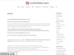 Sites similar to stopsmartmeters.org.nz