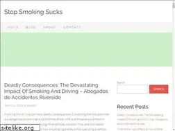 Sites similar to stopsmokingsucks.com