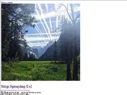 Sites similar to stopsprayingus.com