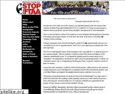 Sites similar to stoptheftaa.org