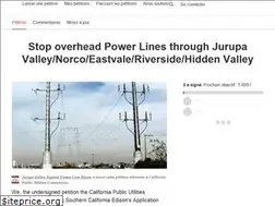 Sites similar to stopthepowerlines.com