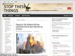 Sites similar to stopthesethings.com