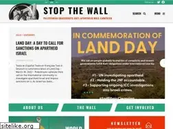 Sites similar to stopthewall.org