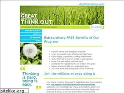Sites similar to stopthinkingnow.com