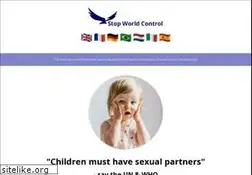 Sites similar to stopworldcontrol.com