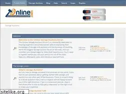 Sites similar to storageauctionforums.com