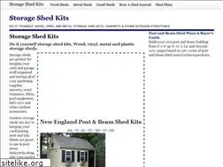 Sites similar to storageshedkits.com