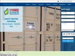 Sites similar to storagesolutionswa.com
