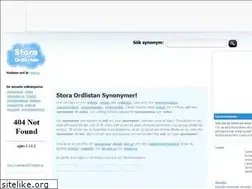 Sites similar to storaordlistan.se