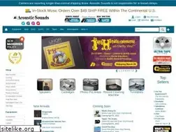 Sites similar to store.acousticsounds.com