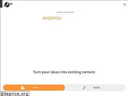Sites similar to store.avs4you.com