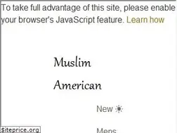 Sites similar to store.muslimamerican.com