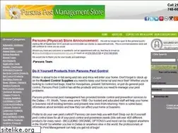 Sites similar to store.parsonspestcontrol.com