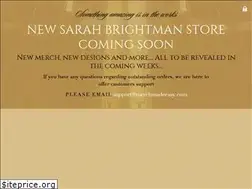 Sites similar to store.sarahbrightman.com