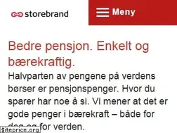Sites similar to storebrand.no