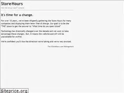 Sites similar to storehours.com