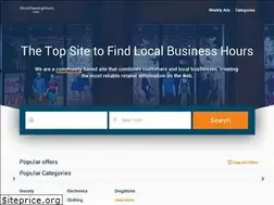 Sites similar to storeopeninghours.com
