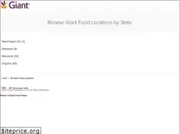 Sites similar to stores.giantfood.com